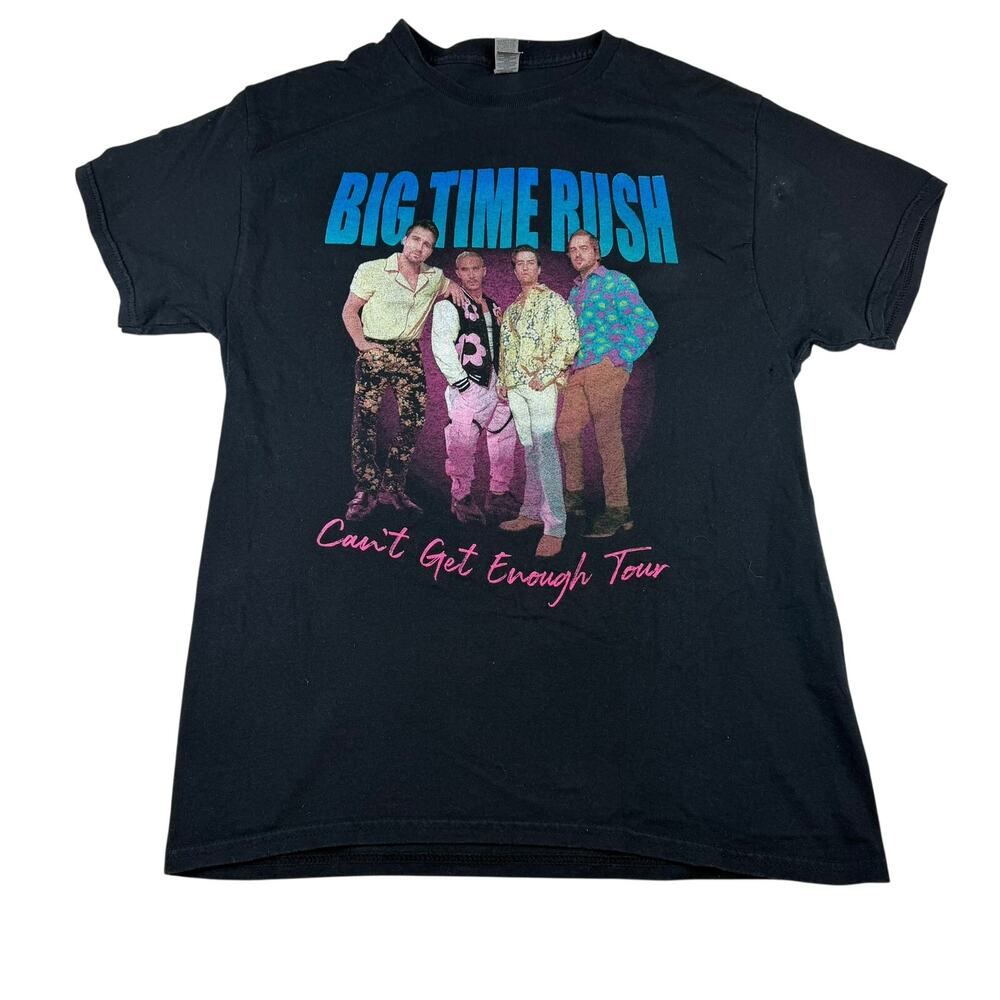 Big Time Rush Can't Get Enough Tour Tee Size M